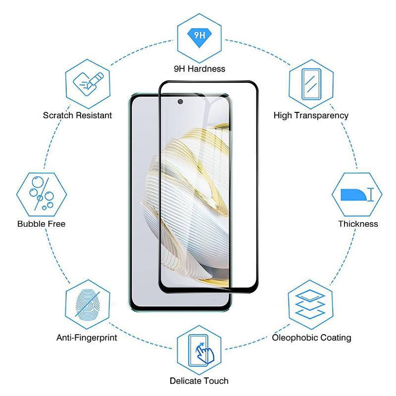 3pcs Full Cover Untuk Infinix Hot 10 8 Lite 30 20 12 11 10 9 Play Kaca Pelindung Untuk Infinix Hot 12 9 Pro 30i 20i 20s 12i 11s 10i 10s 10t Tempered Glass Film