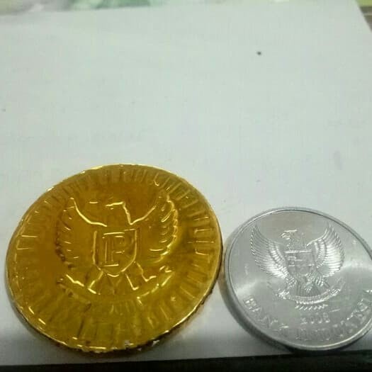 

✨Ready Stok✨ - Chocolate coin - Coklat koin 125 pcs Premium Chocolate
