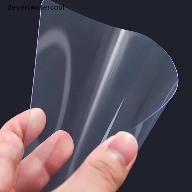 Deid 10pcs Scraper Krim Tembus Transparan Pemotong Adonan Kue Fondant Scraper Martijn