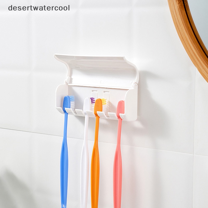 Deid Tempat Sikat Gigi Keluarga Tooth Brush Storage Toothbrush Rak Tempel Dinding Martijn