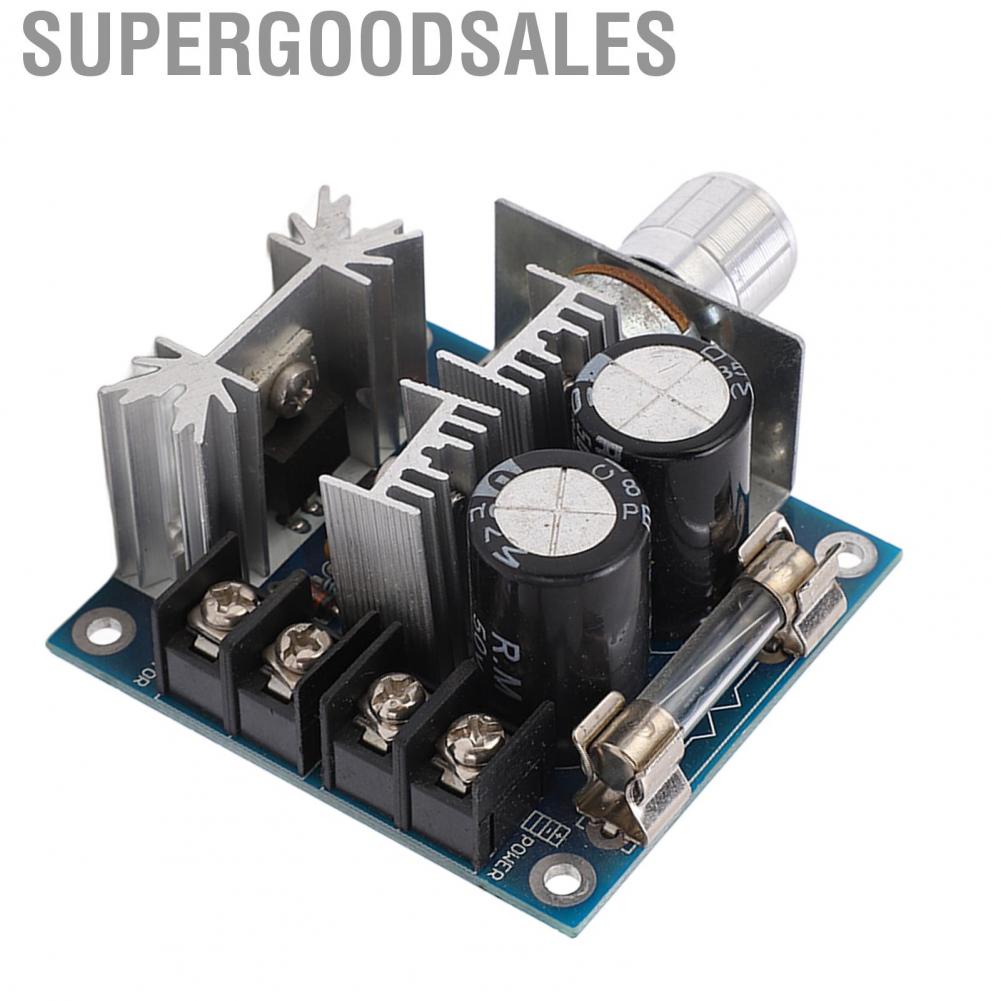 Supergoodsales DC 1240V  Speed Controller With 10A Fuse PWM  Switch