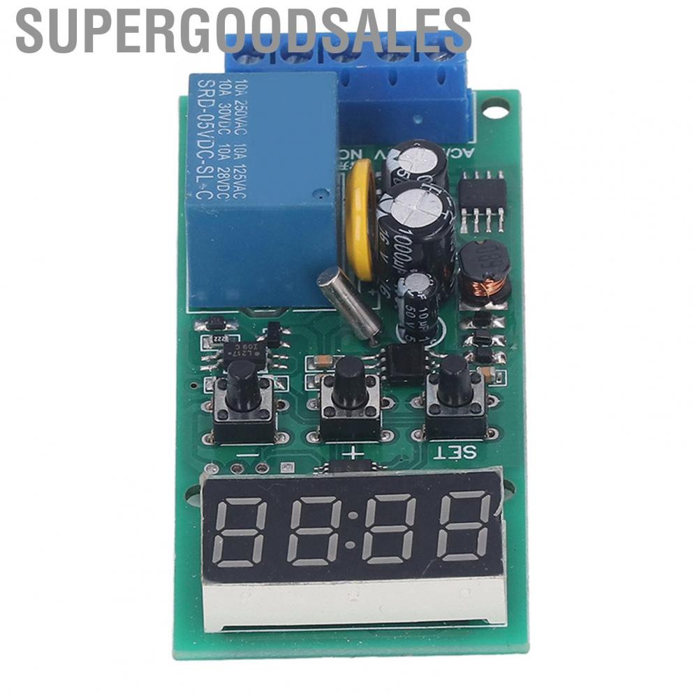 Supergoodsales Real Time Timing Switch Relay Module  Synchronization Circuit Board Power Off Memory Clear Concise Interface for Control