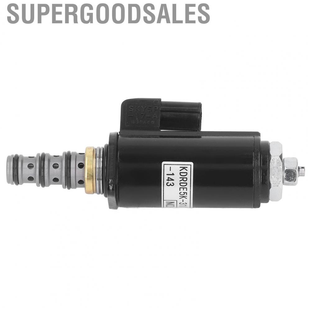 Supergoodsales Excavator Solenoid Valve  Durable Hydraulic Pump YN35V00054F1 Alloy Steel for Replacement