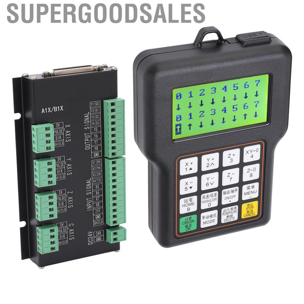 Supergoodsales CNC Control System  2 Modes Motion Controller Board Offline Operation 8 Core Processing CPU for Machine