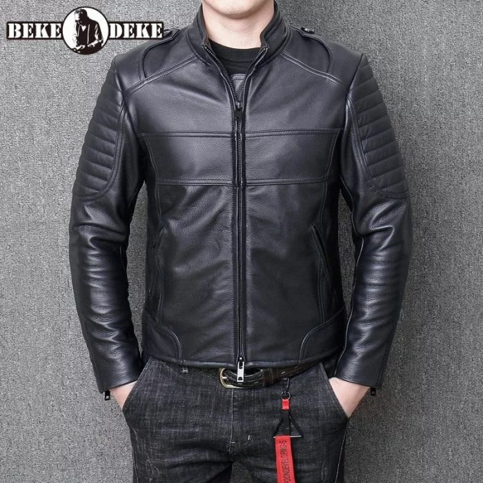 jaket kulit cowok dari kulit asli domba/ jaket kulit asli domba Garut-jaket kulit asli pria-jaket ku