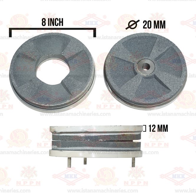 BATU ASSY GILINGAN CABAI 8 INCH (MKK) PMJA-8C