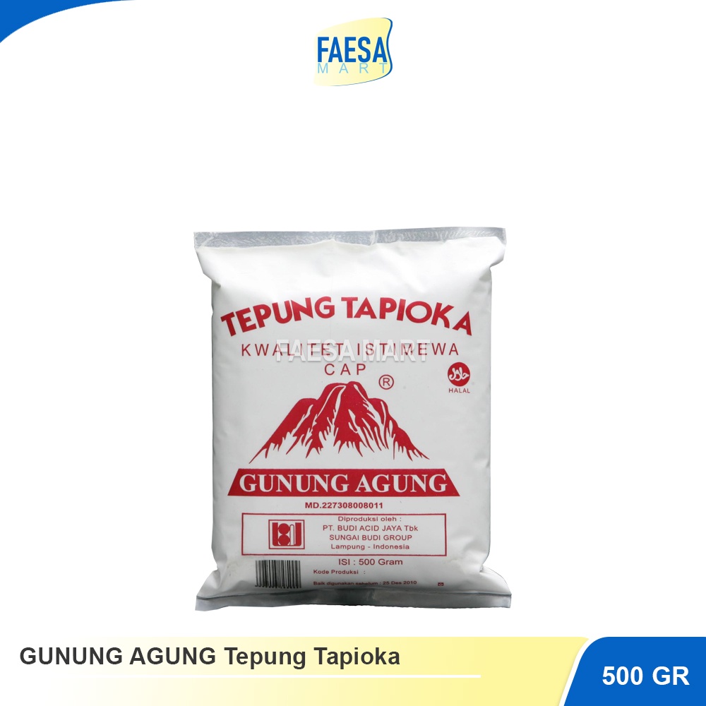 

GUNUNG AGUNG Tepung Tapioka 500gr