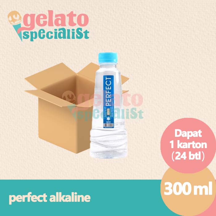 

Perfect Alkaline Air Mineral Botol 300ml 1 dus isi 24pcs