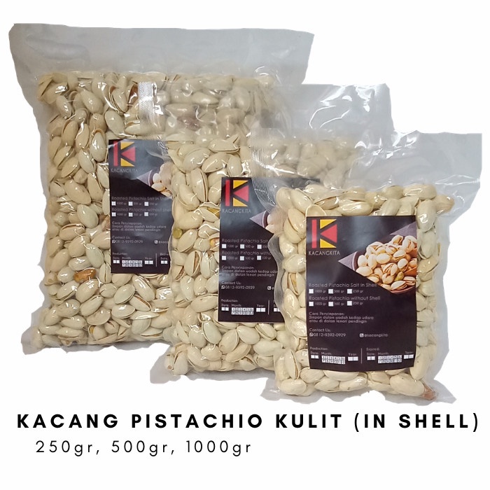 

✨Ready Stok✨ - Kacang Pistachio Panggang Kulit / Kacang Fustuk 250gr