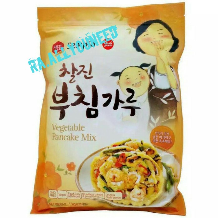 

Sempio Vegetables Pancake Mix - Tepung Bakwan Korea 1 kg