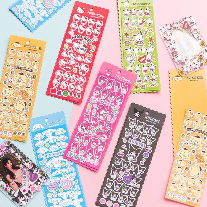 

Sticker Cinamoroll Hello Kitty Cute Kuromi Deco Stiker Anak Lucu Murah