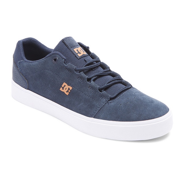 DC Shoes Vulcanized Shoe Hyde Navy/ Orange