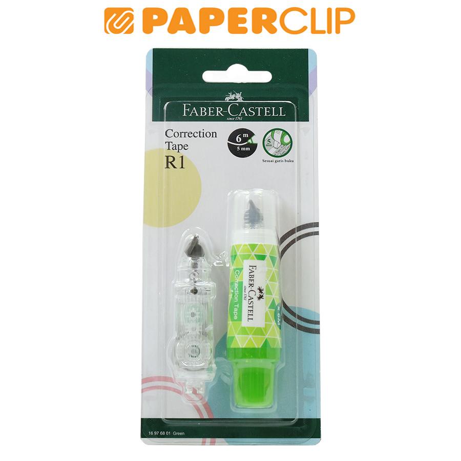 

CORRECTION TAPE FABER CASTELL R1 16976801 GREEN REFILL