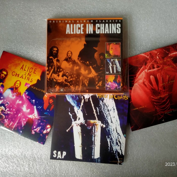 CD BOXSET ALICE IN CHAINS ORIGINAL ALBUM CLASSICS 3 ALBUM