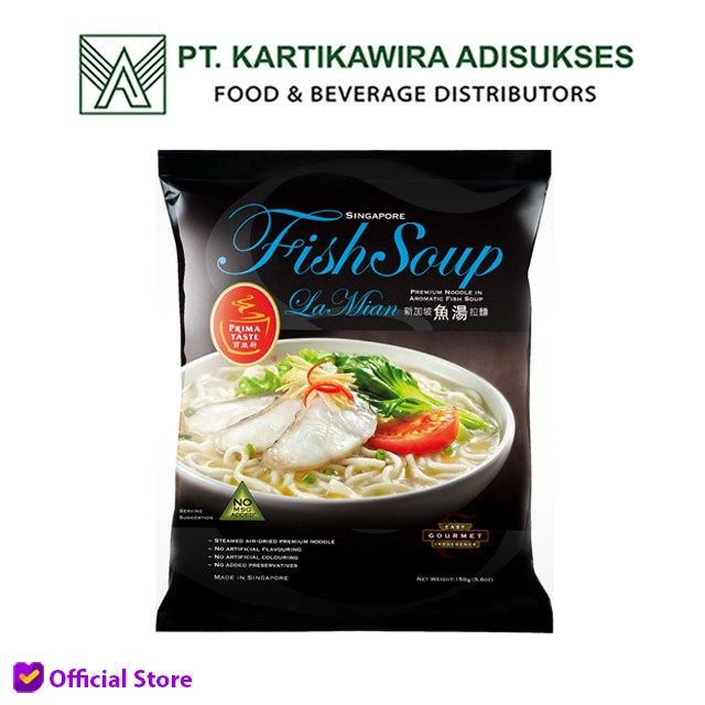 

Prima Taste Fish Soup Lamian 154gr