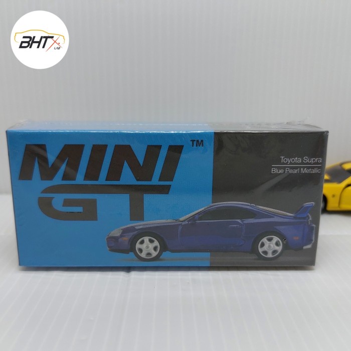 Mini GT Toyota Supra Blue Pearl Metallic 211 Biru MiniGT