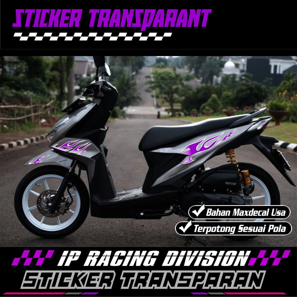 STIKER BEAT -  STRIPING BEAT DELUXE 2022 TRANSPARAN UV