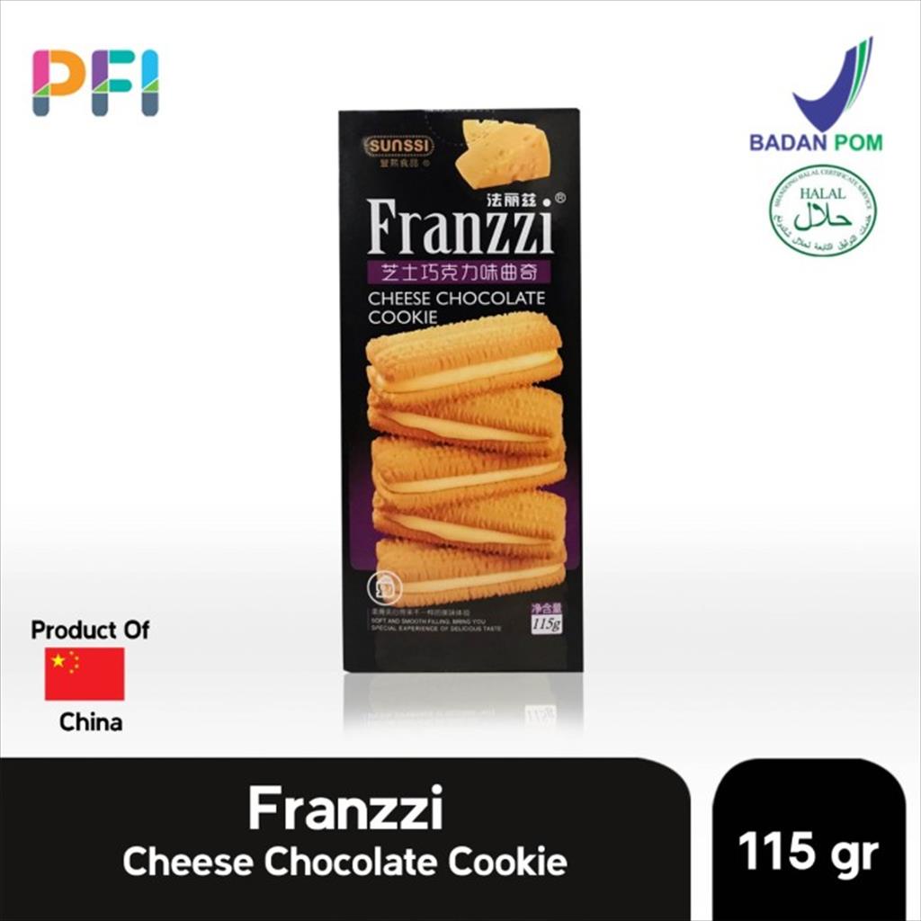 Franzzi Cheese Chocolate Cookie 115gr Box