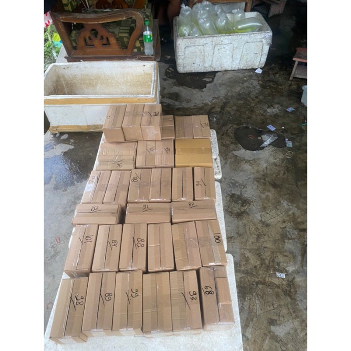 

packing kardus tambahan untuk paket (untuk klaim garansi) Isi Aquarium