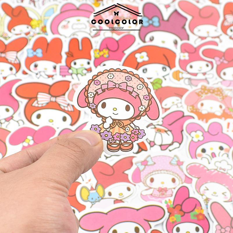 COD❤️60pcs Stiker Koromi，Waterproof Kartun，Sanrio MELODY - cl