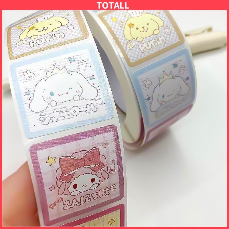 COD Kartun Lucu Bahan Scrapbook Sticker Melody Crayon Shin-chan Line Dog DIY Stiker Dekoratif-Totall