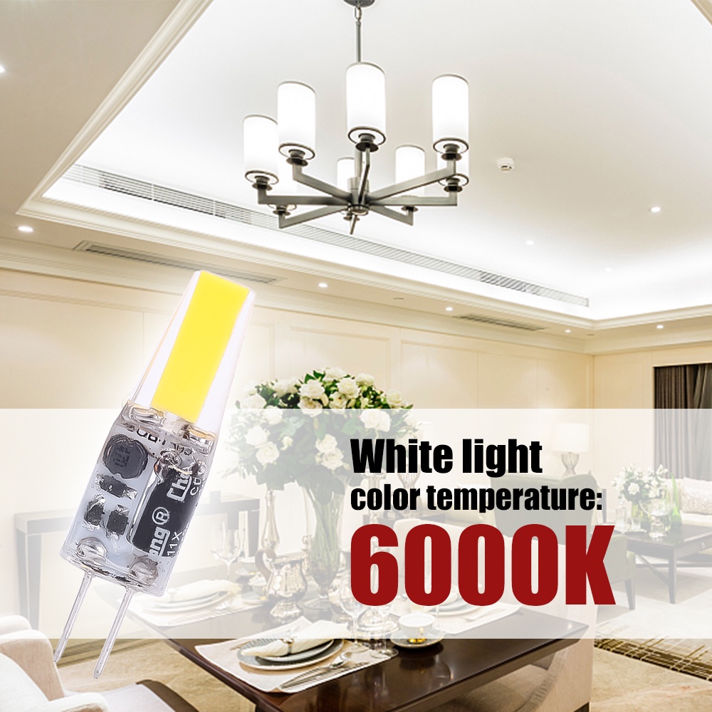 Manik-manik Lampu Silikon G4LED/Bohlam Lampu Hemat Energi Mini/Lampu Baca Desktop Samping Tempat Tidur/Pencahayaan Indoor Untuk Lampu Gantung &amp; Ruang Tamu &amp; Kamar Tidur &amp; Koridor