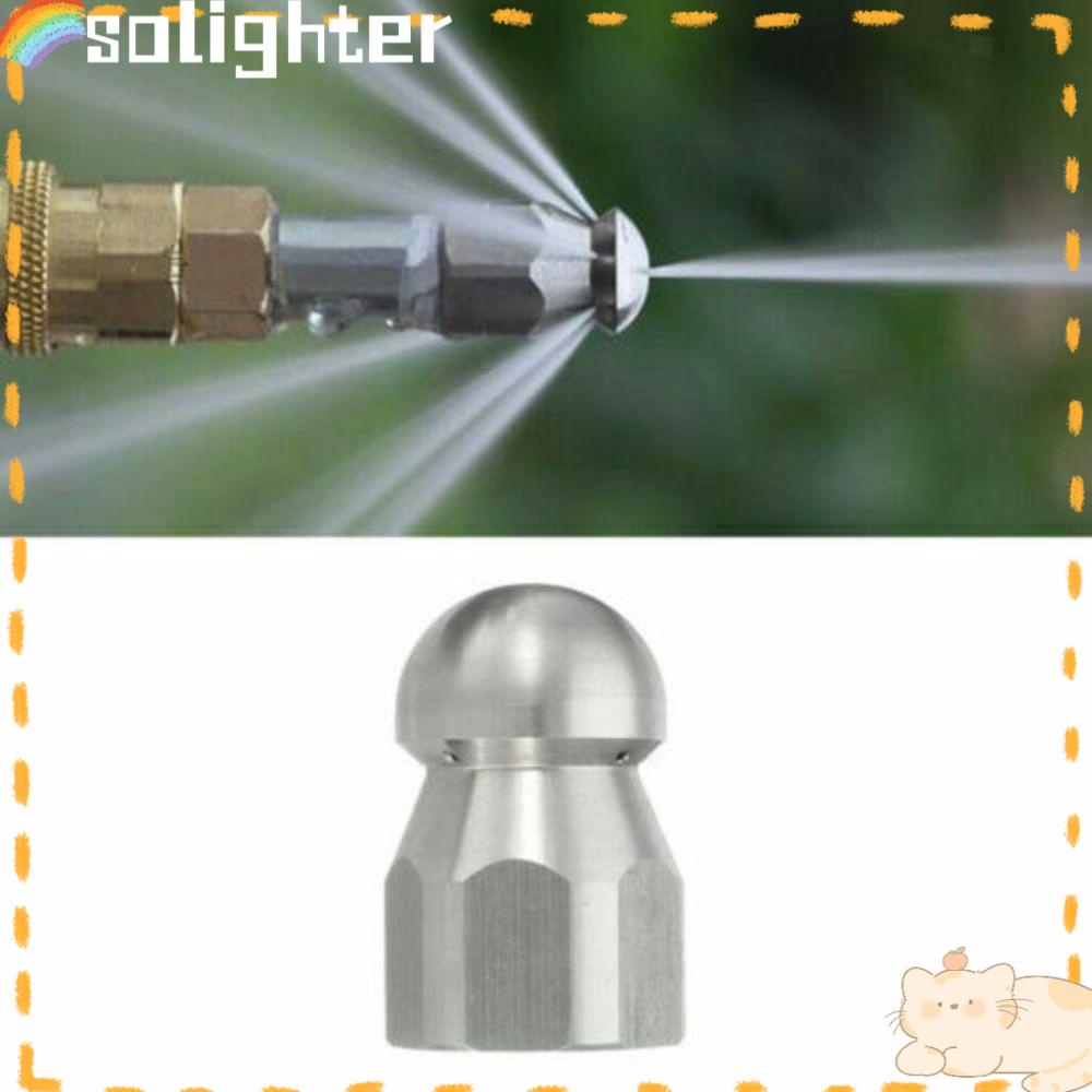 Solighter Pressure Nozzle 3per8 &quot;1Per4 ''Nozzle Jetter Rotating Nozzle Kerukan Selokan