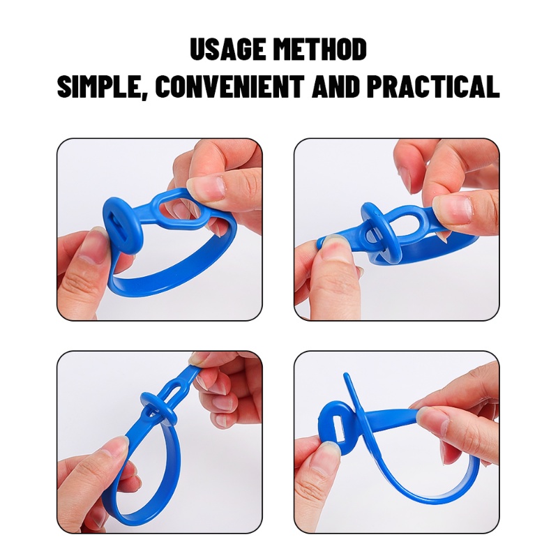 10pcs Warna Random Elastis Silikon Gantungan Baju Gesper Kuat Bantalan Lemari Organizer Rak Pakaian Tiang Tahan Angin Rak Perbaiki Benda Anti-slip Gantungan Hook Cincin