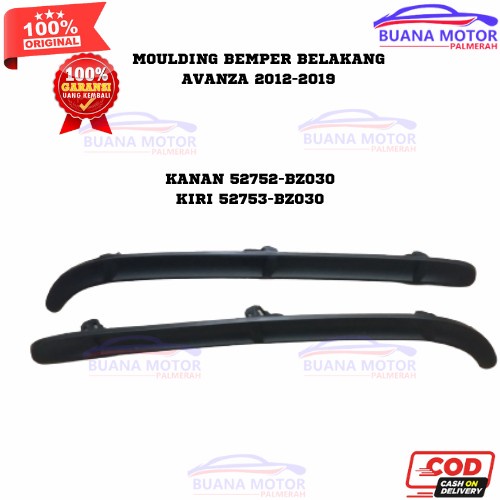 Moulding Bemper Belakang Avanza 2012-2019 Original