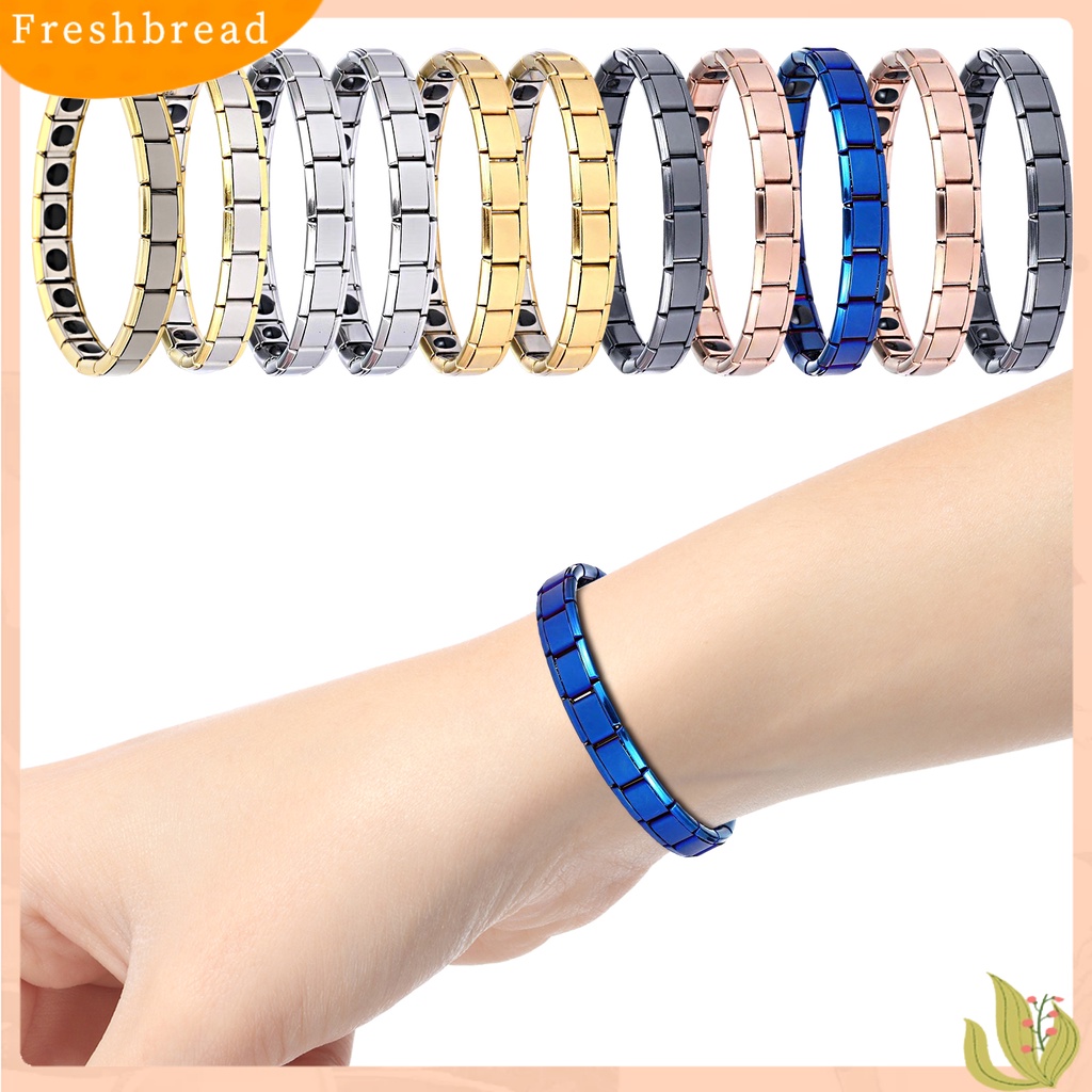 &lt; Freshbread &gt; ic Gelang Pereda Nyeri Fungsional Simple Sleek Link Gelang Terapi Alat Perawatan Kesehatan