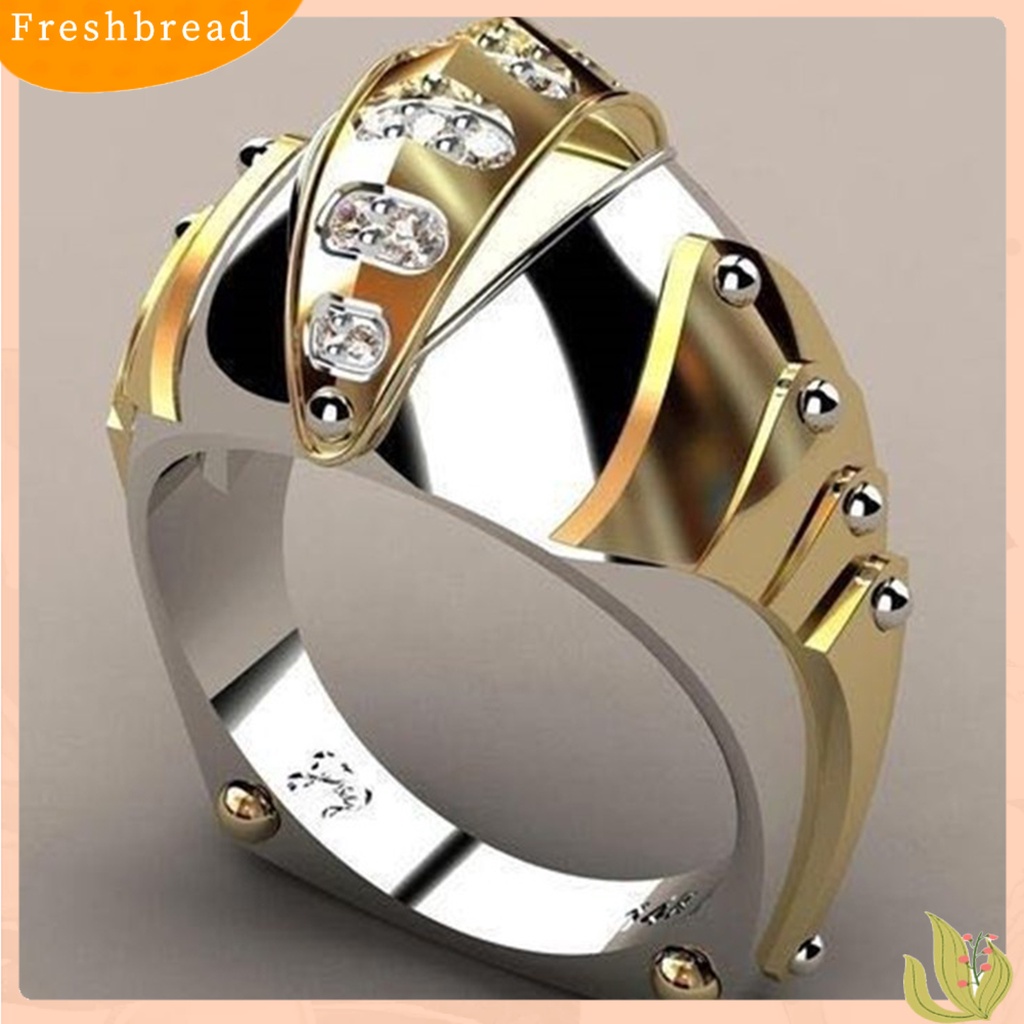 &lt; Freshbread &gt; Cincin Unisex Cincin Jari Mulut Ikan Hias Artistik Untuk Hadiah