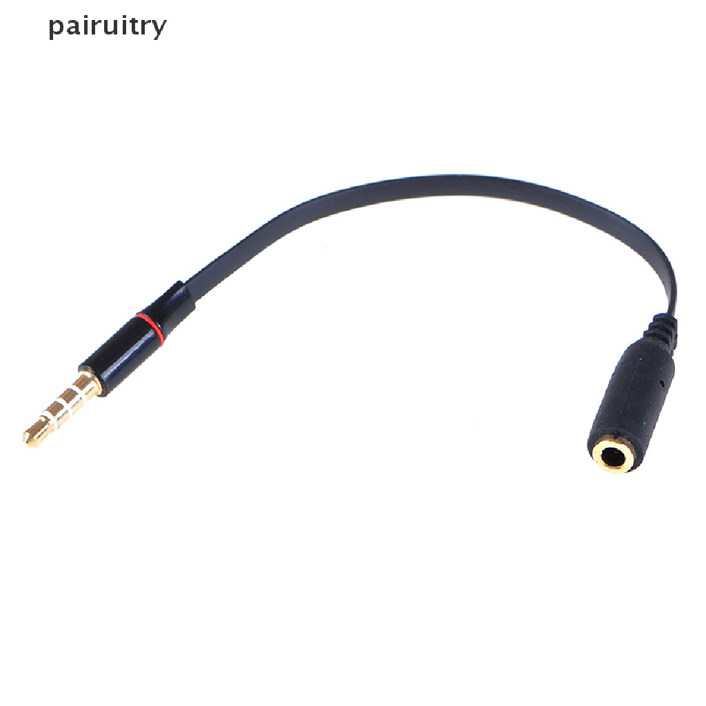 Prt 3.5mm Male to female Kabel Ekstensi headset audio jack extender adapter cord PRT