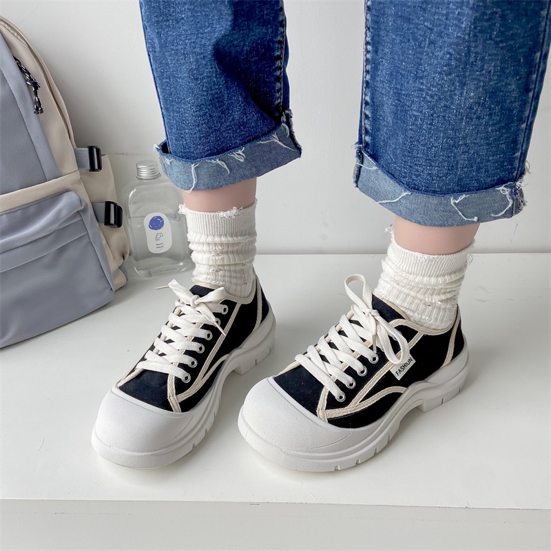 JBI-0271 GRATIS BOX Sepatu Kanvas Wanita Sneakers Casual Fashion Korea Yunjin Shoes Premium