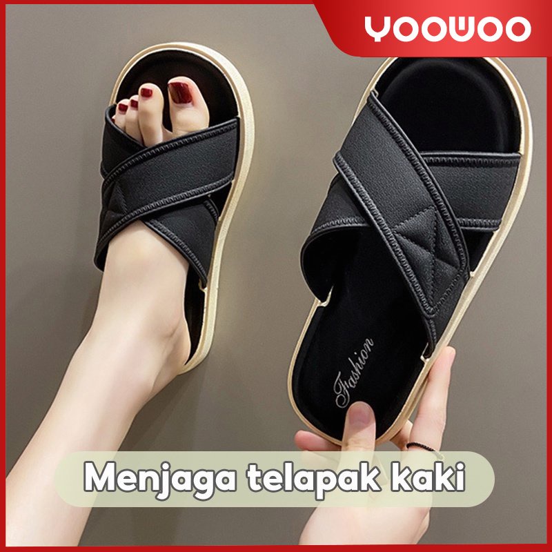 Sandal slop / sandal tali / sandal wanita / sandal fashion