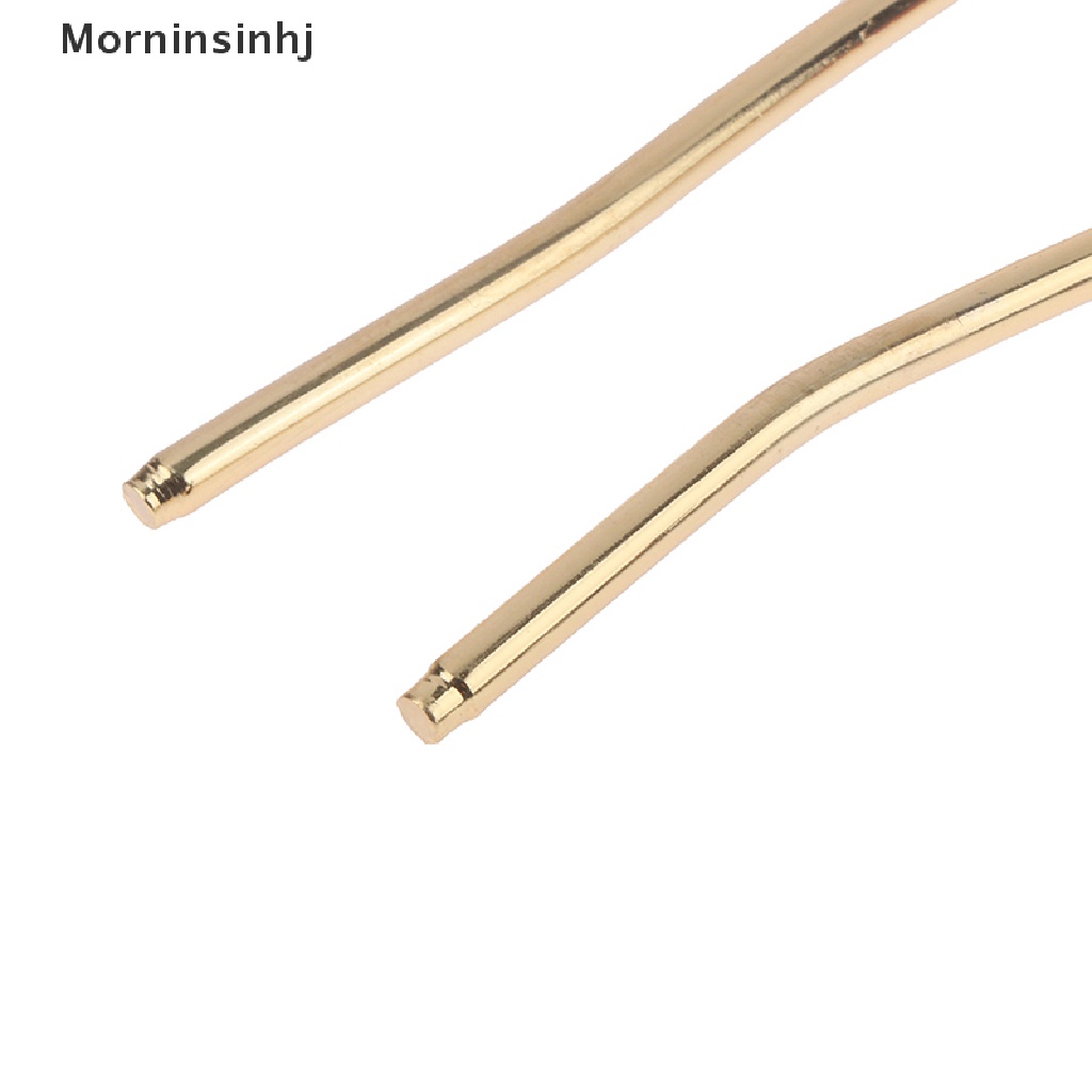 Mornin Fashion Stik Rambut Mutiara Logam Untuk Wanita Shell Hair Clip Pins Bentuk U Hairclip id