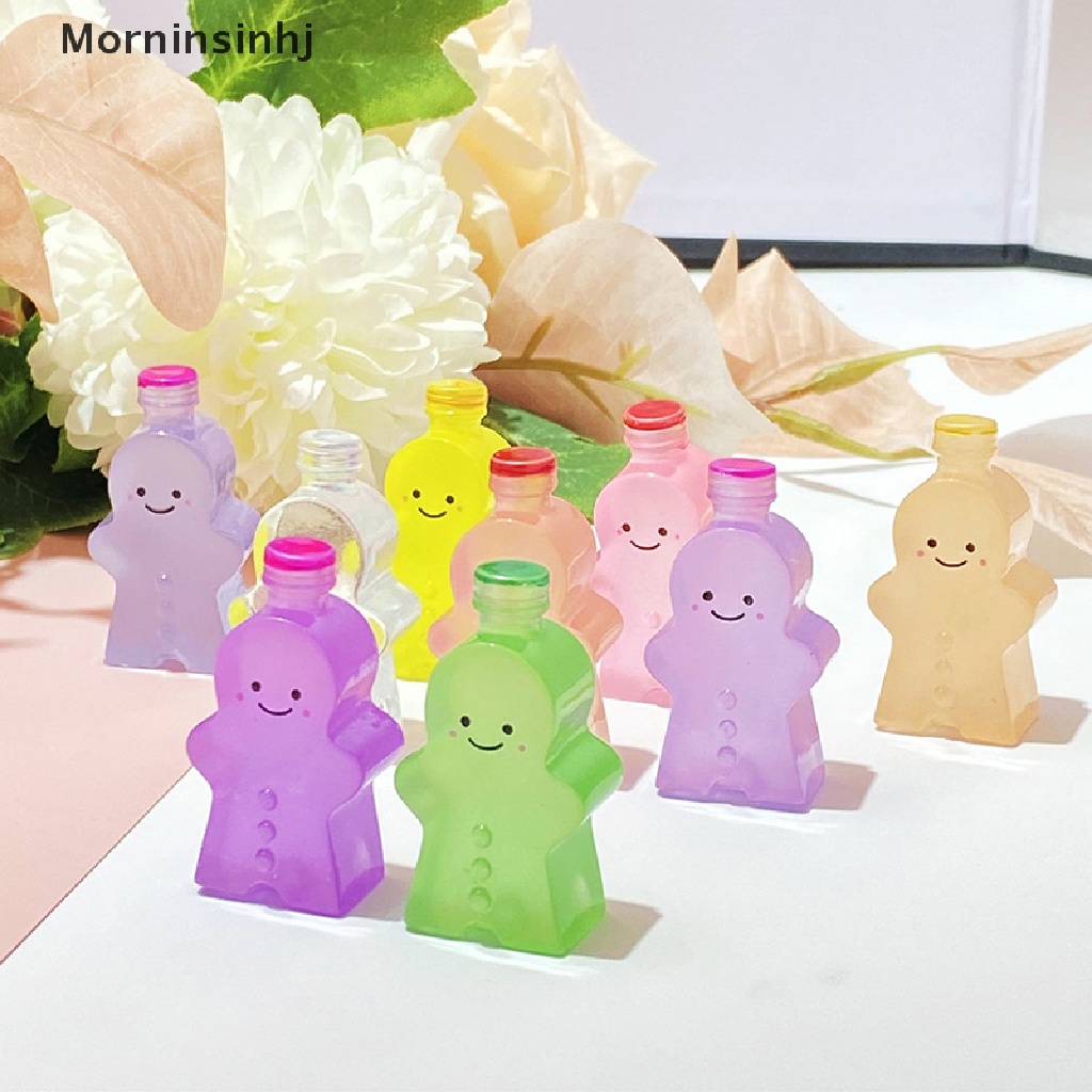 Mornin 2pcs Luminous Miniatur Gingerbread Man Angka Ornamen Lanskap Mikro Kartun Bercahaya Dalam Gelap Mainan Boneka id