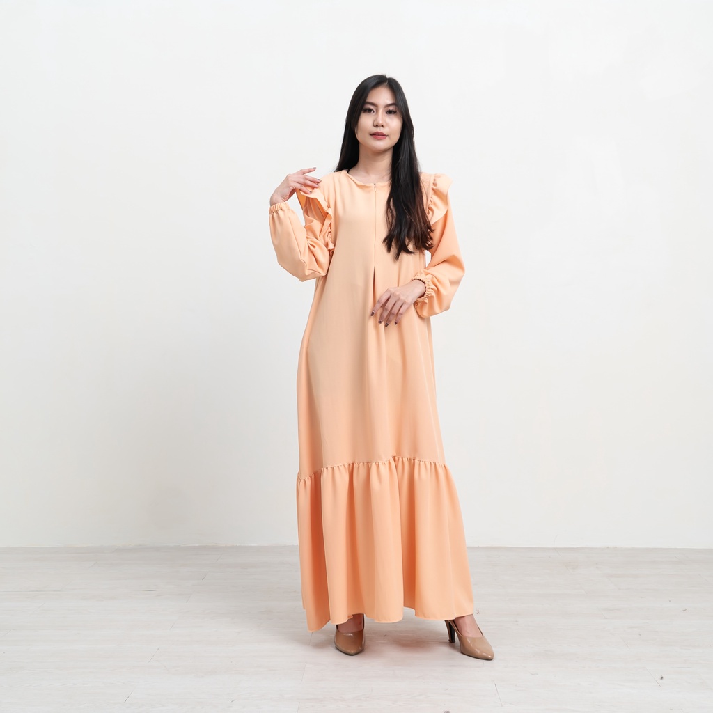 Marlina Dress Hijab Fashion | Gamis Populer | Dres Santai | Daily Outfit | Dres Kondangan | Home Dre