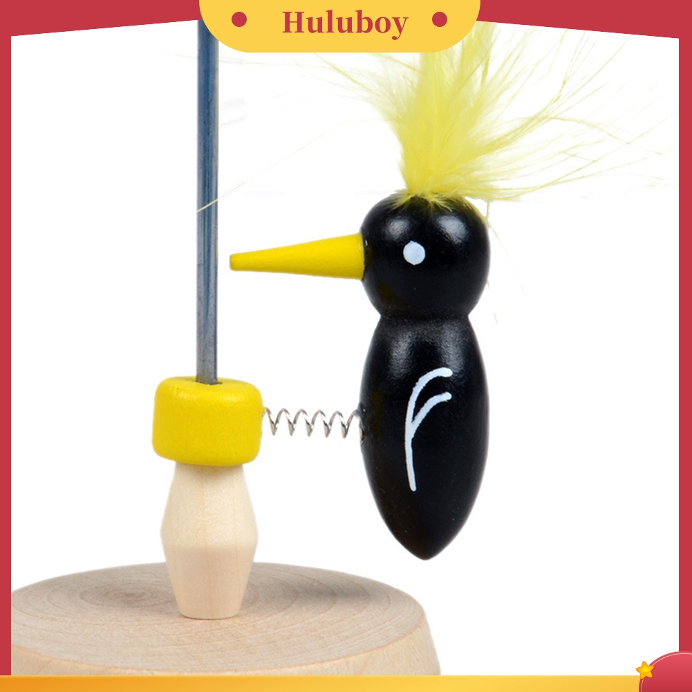 {In Stock} Balita Bayi Edukasi Dini Lucu Woodpecker Tiang Mematuk Hadiah Mainan Geser