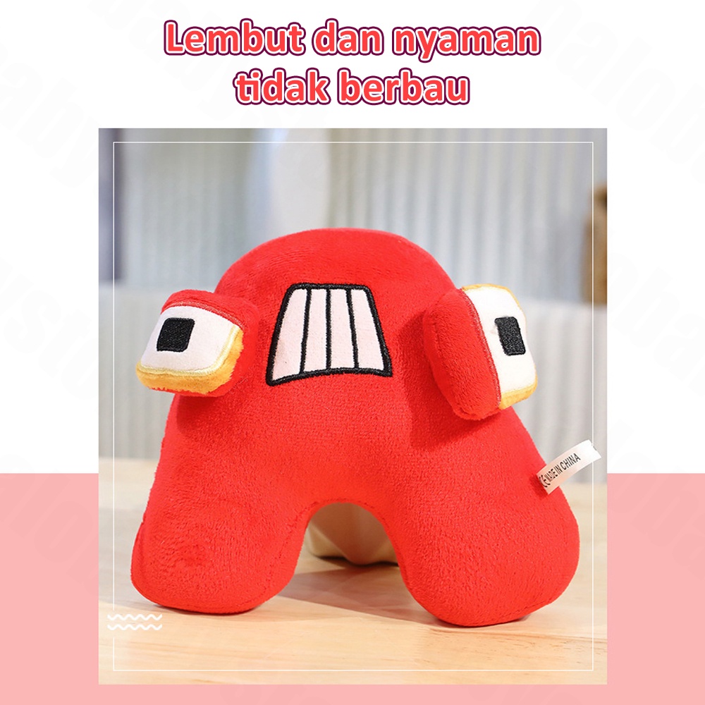 Halo Baby Mainan Bantal Boneka Stuffed Plush Hewan Huruf Lore 25cm Untuk Hadiah Anak