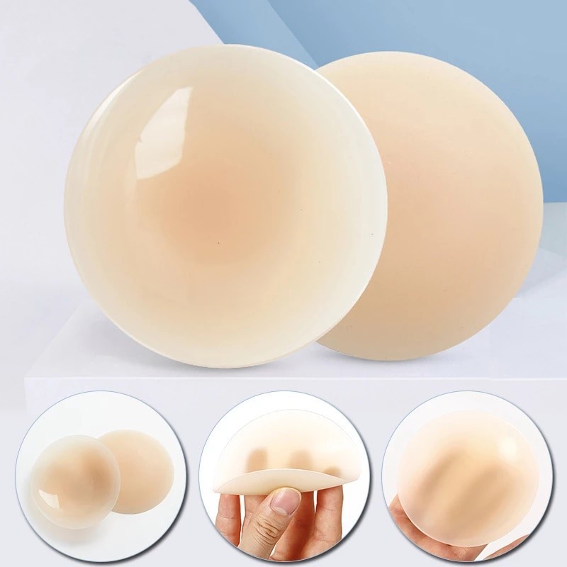 Nipple Pad Silikon Payudara Penutup Puting Pentil Payudara