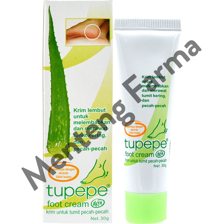 Tupepe Foot Cream 30 g - Krim Tumit Kasar dan Pecah-pecah