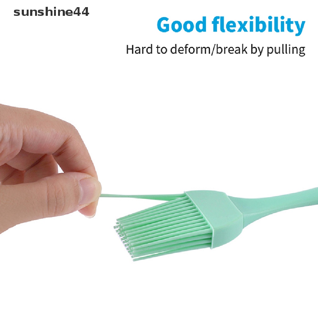 Sunshine Kuas Kue Baking Kuas Minyak Kuas Masak Silicone Kitchen Barbecue Brush ID