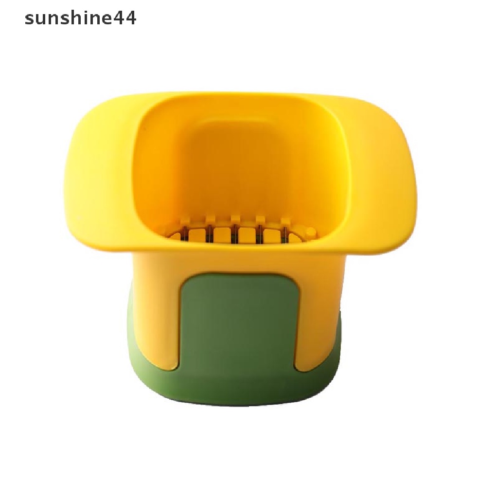 Sunshine Hand Pressure Vegetable Cutter 2in1 Pencacah Sayur Alat Penghancur Dapur ID