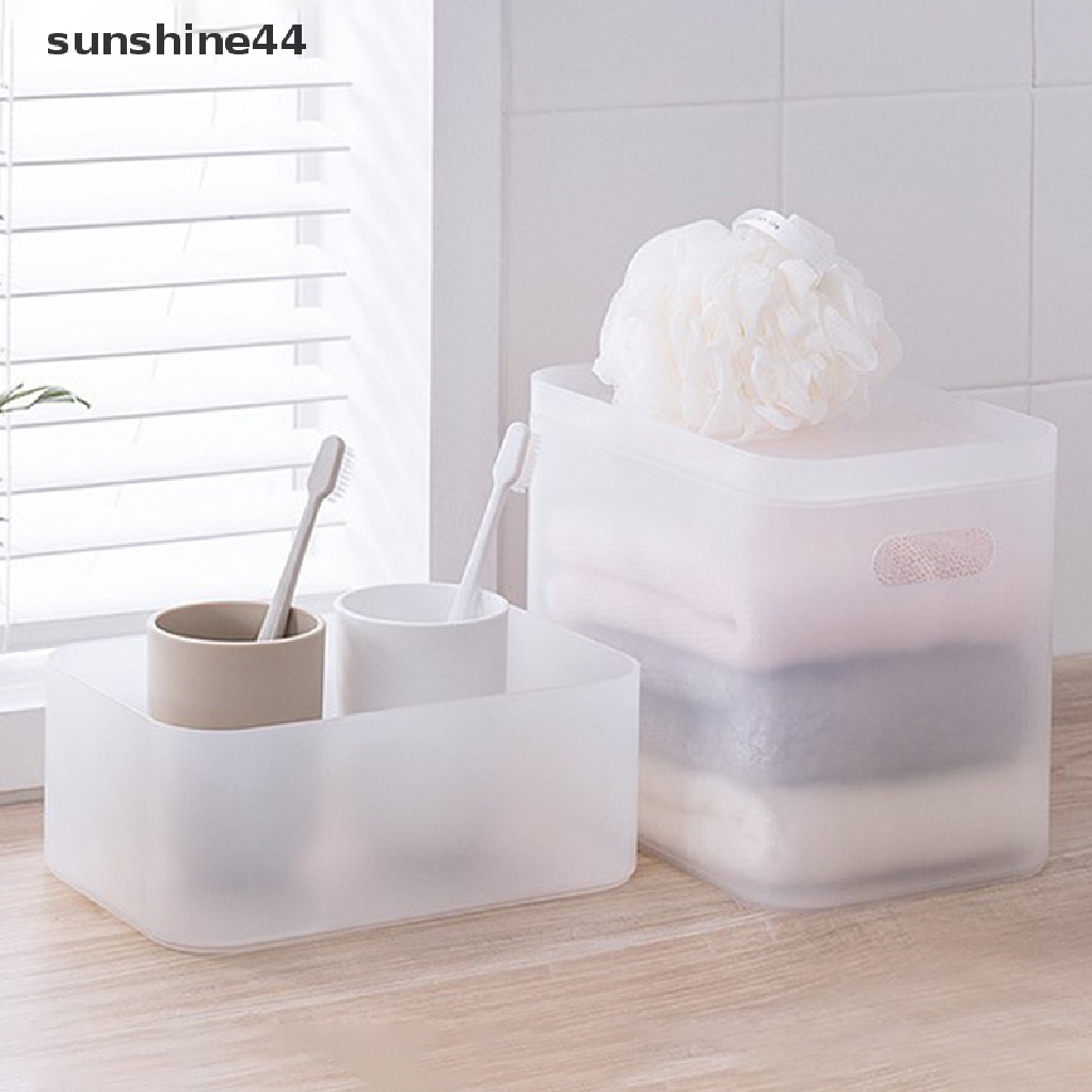 Sunshine Organizer Kosmetik Untuk Kamar Mandi Dresser Kamar Tidur Tahan Lama Kotak Makeup Organizer ID