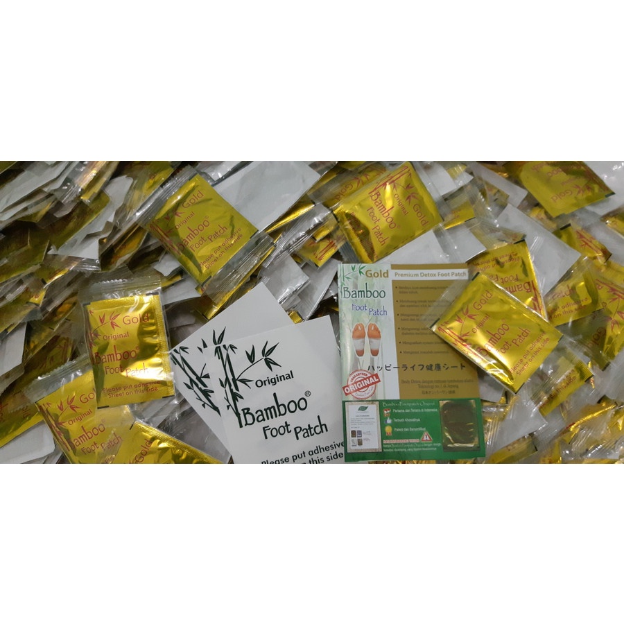 koyo bamboo gold foot patch