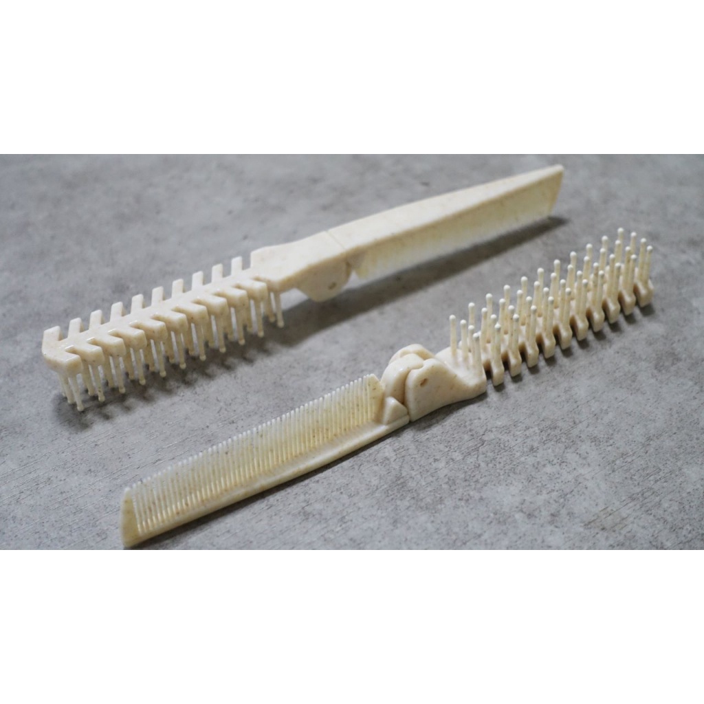 Sisir Lipat Mini Travel | Sisir Rambut Lipat Gandum