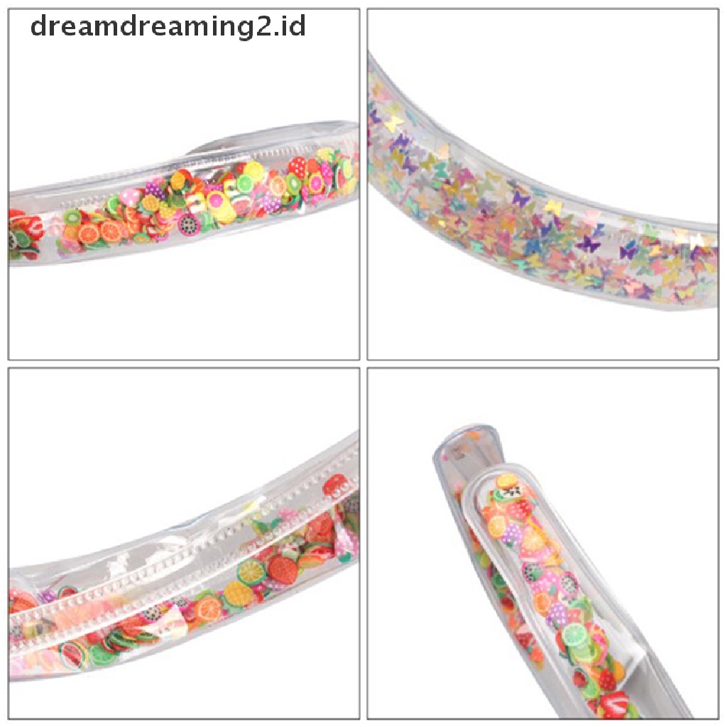 (hot) Bando Pasir Hisap Transparan Untuk Anak Kids Fashion Sequin Hair Hoops//