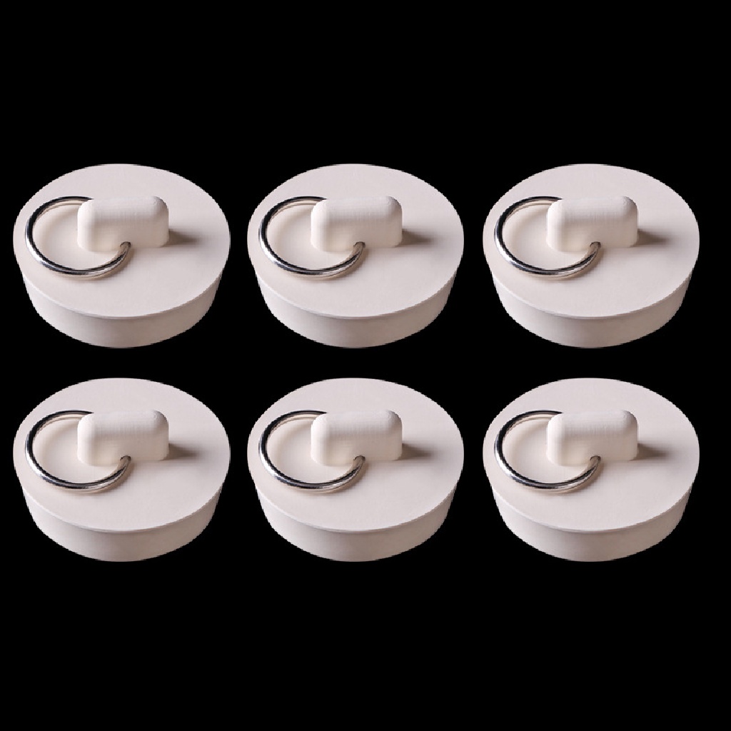 (hot) Karet Anti Bocor Toilet Dapur Bathtub Plug Bulat Selokan Wastafel Penutup Bathtub//
