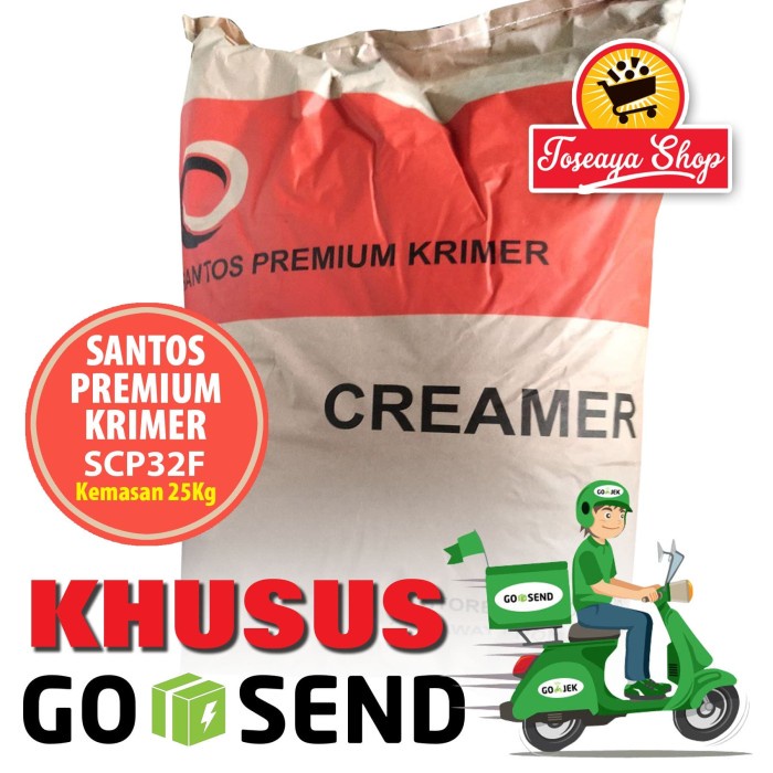 

[Ready-Stock]Cod Krimer/Creamer Santos Premium SCP32F 1 Sak GoSend/GrabExpress