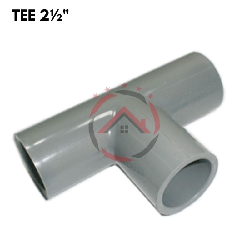 TEE AW 1/2“ 3/4" 1" 2" 3" 4" FITTING PIPA PVC MERK RUCIKA PARALON | T TE Pvc Pipa Air
